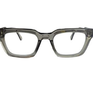 Square shaped Transparent Gray Acetate frame